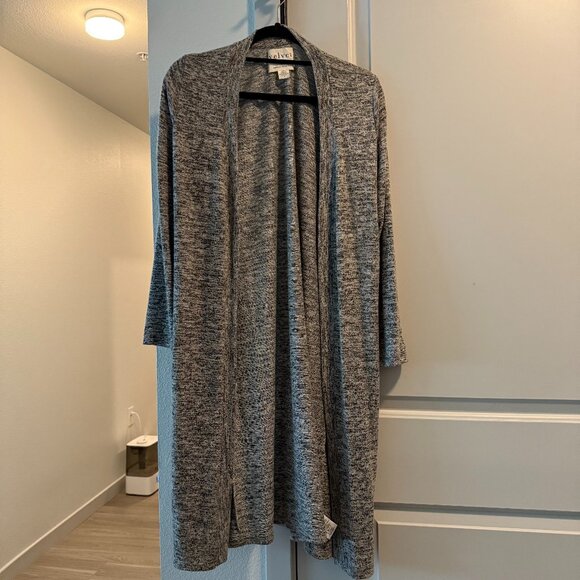 Anthropologie Velvet Long Cardigan - Picture 1 of 5